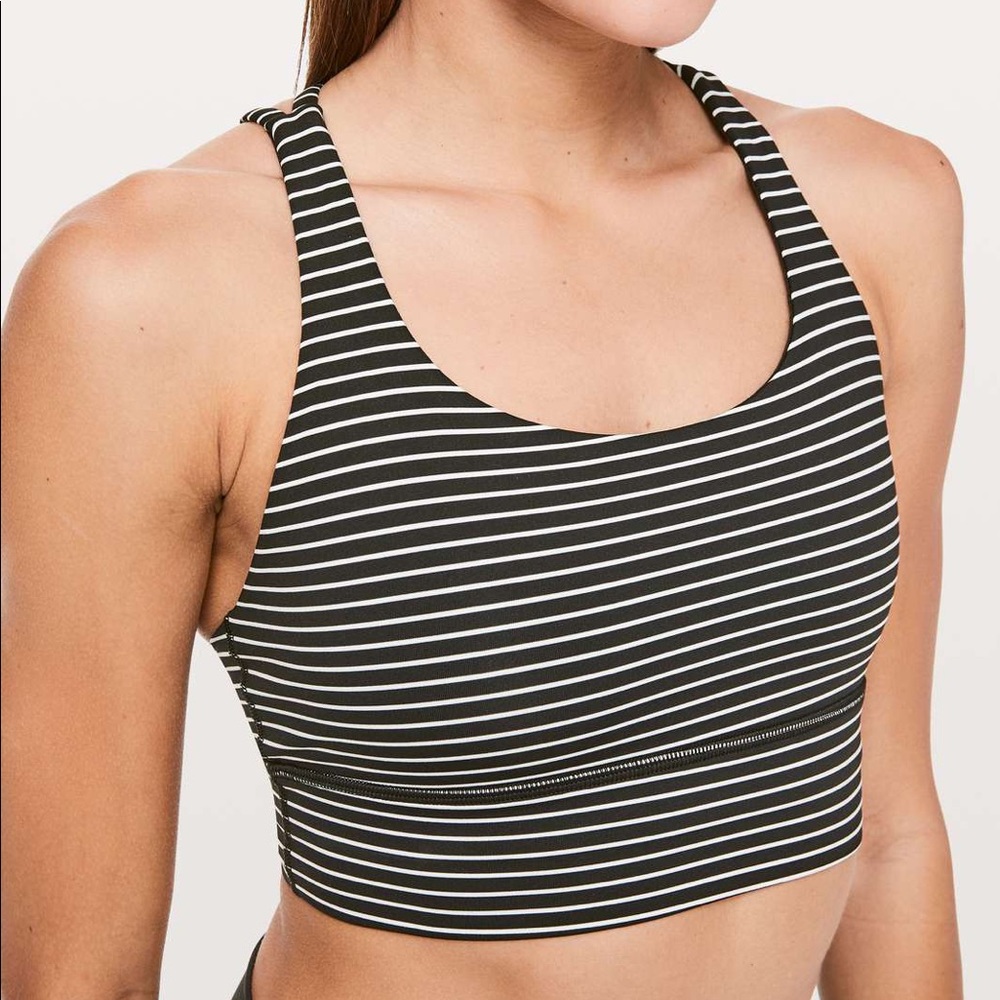 lululemon Energy Bra *Long Line size 4